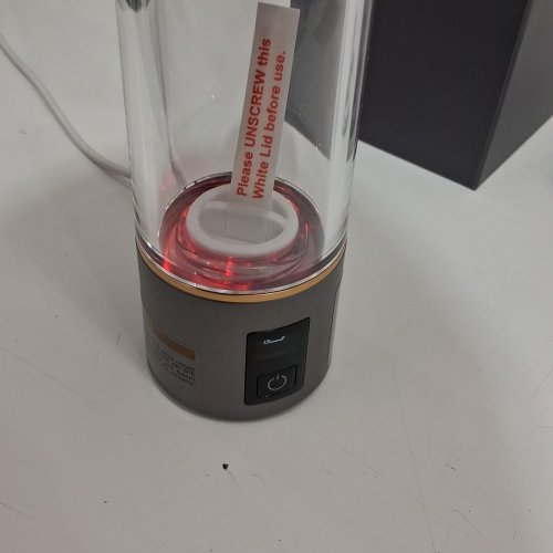 PUREPEBRIX portable Hydrogen Water Bottle Generator - 6360 PPB - silver (model: h4000) image 4