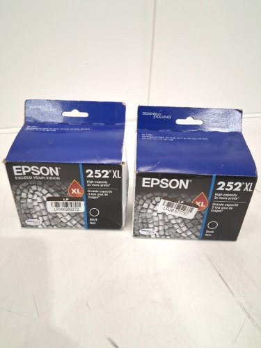 2 Epson 252 XL DURABrite Ultra High Capacity Ink Cartridge - Black (model:T252XL120-S/cp) image 2