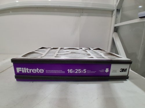filtrete 3m Healthy Living Ultra Allergen Deep Pleat mpr 1550 merv 12 furnace Air Filter - 16" x 25" x 5" - white image 3