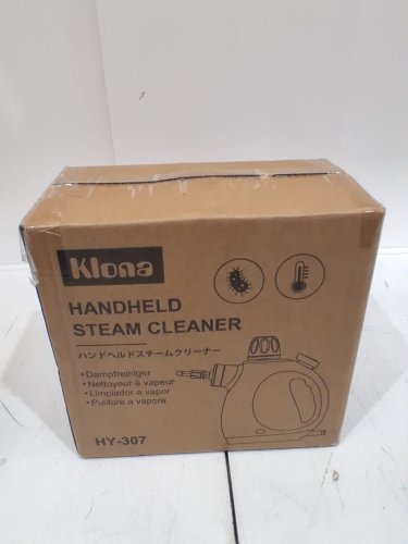 10PC KLONA MULTI PURPOSE HANDHELD STEAM CLEANER WITH ACCESSORIES - WHITE (MODEL: HY-307) image 2