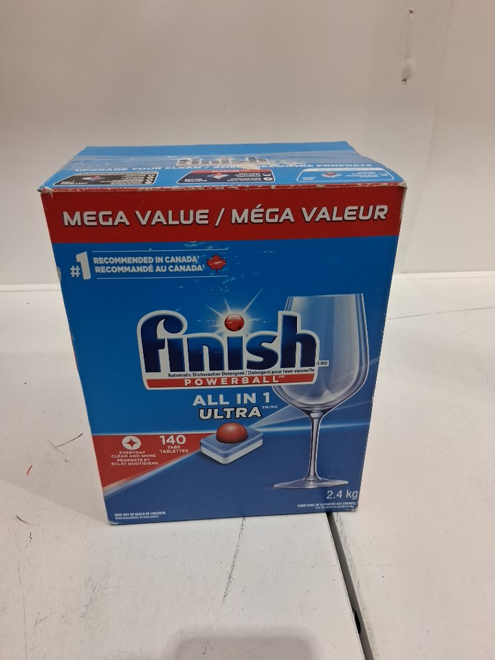 136PK FINISH POWERBALL ALL IN 1 ULTRA DISHWASHING TABLETS - 2.4KG image 2