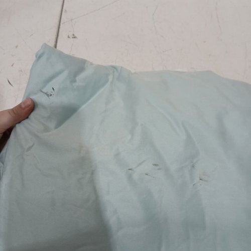 3pk reversible Ultra Soft multi layer Washable and Reusable Incontinence Bed Pad - 70" X 34" - blue/white image 3