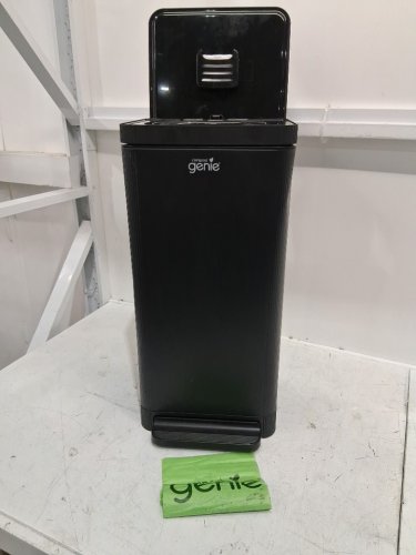 Compost Genie Kitchen Compost Bin, Includes 8 Tear-Off Compostable Bags - 3.6GAL - Black Stainless Steel image 3