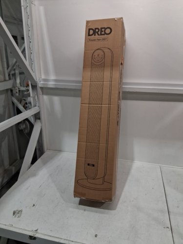 Dreo Smart Tower Fan with remote Control and 12H Timer - 36" - black/silver (model: dr-htf007) image 2