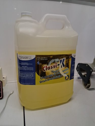 CLASSI-K DISHSOAP SAFE FOR FOOD CONTACT SURFACES - ~10L - LEMON image 2
