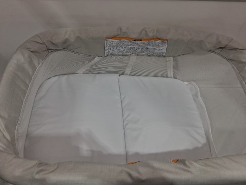 graco dreammore bedside bassinet - willow/white/grey (model : 2211115) image 9