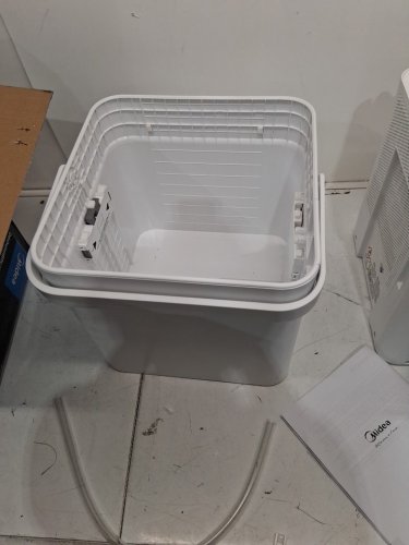 MIDEA CUBE 50 PINT SMART WIFI DEHUMIDIFIER - 4,500 SQ. FT - WHITE (MODEL: MAD50S1QWT-A) image 3