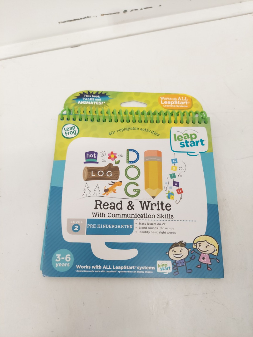 Leap Frog "Leap Start" Read & Write with Communication Skills - Level 2 (PRE-KINDERGARTEN) - Works with all Leap Start Learning Systems image 2