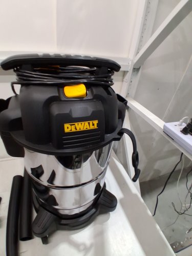 dewalt pro stainless steel wet/dry vacuum - 8gal/30L - 5hp - silver/black (model: dxv08s / 1671616a) image 3