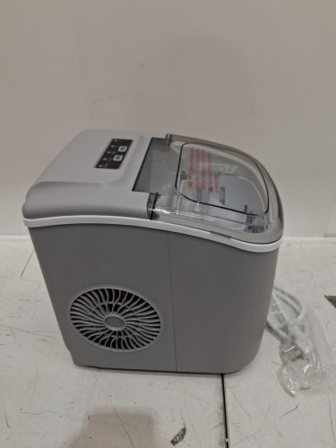 FRIGIDAIRE COMPACT COUNTERTOP ELECTRIC ICE MAKER - MAKES 26LBS OF ICE/DAY - SILVER (MODEL: EFIC189-B-SILVER) image 8