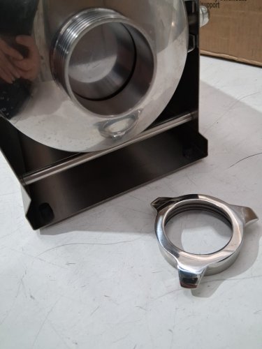 HORIZONTAL MANUAL SAUSAGE STUFFER WITH 5 FILLING NOZZLES - 7L/15LBS - STAINLESS STEEL (MODEL: HS-7L) image 5