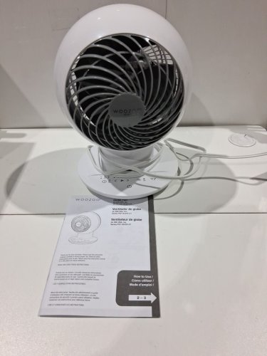 IRIS Woozoo 5-Speed OSCILLATING Globe Fan - 82FT RANGE - WHITE (Model: PCF-SC15T-CT/2354207) image 3