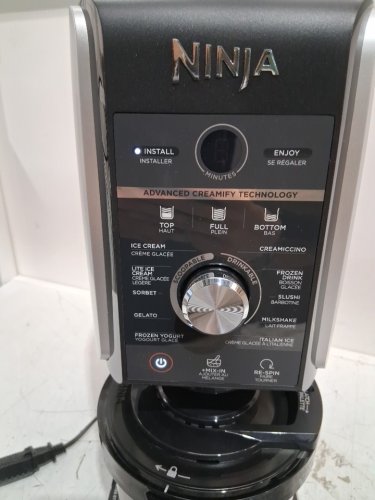 NINJA CREAMI DELUXE 11-IN-1 DIGITAL FROZEN TREAT MAKER - MAKES 24OZ PINTS - SILVER (MODEL: NC501C) image 20