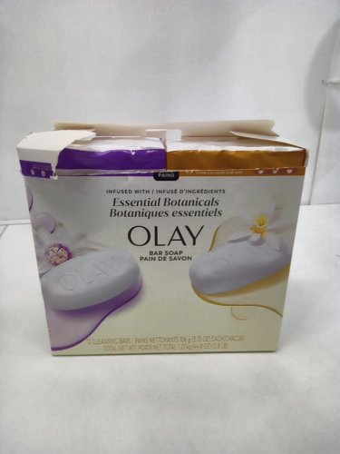 12PK olay essential botanicals bar soap - passionflower & lychee / vanilla cream & honey image 2