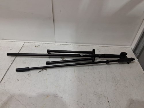 AMAZONBASICS FOLDING TRIPOD MICROPHONE STAND WITH BOOM ARM - 3FT TO 7FT - BLACK (MODEL: TMS130) image 3