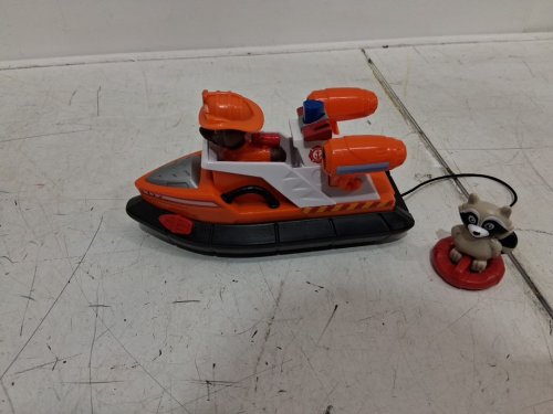 kids PAW Patrol Fire Rescue Zuma Rescue Fire Boat Toy Vehicle Set - 3Y+ - orange/black (model: 6072718) image 4