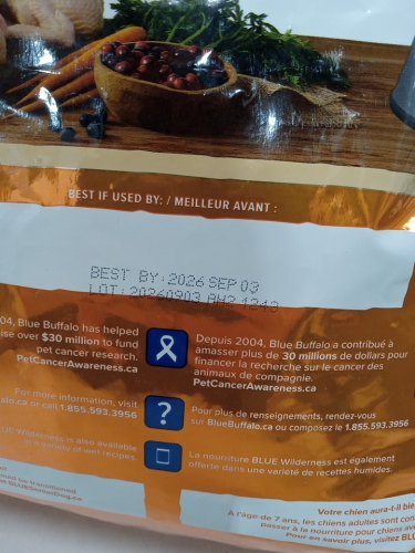 *Expiring Soon* Blue Buffalo Grain-Free Wilderness High-Protein Natural Dry Dog Food - 24LB - Chicken image 3