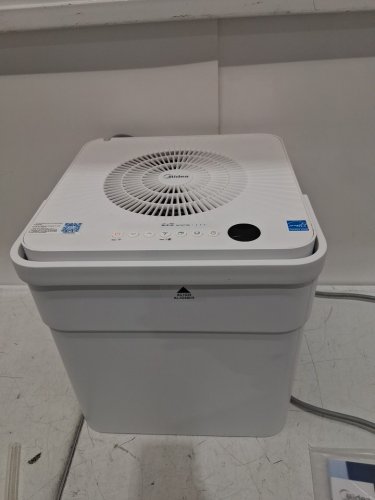 MIDEA CUBE 50 PINT SMART WIFI DEHUMIDIFIER - 4,500 SQ. FT - WHITE (MODEL: MAD50S1QWT-A) image 6