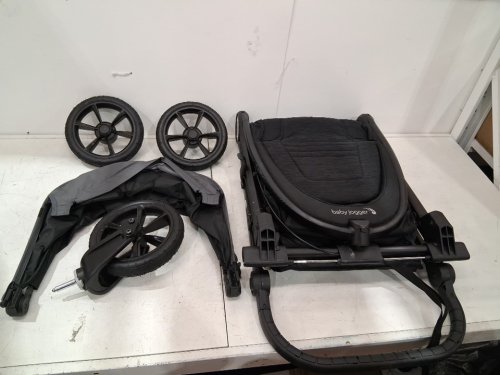 Baby jogger city mini gt3 all terrain stroller - holds 65lbs - rich black (model: 2216841) image 2