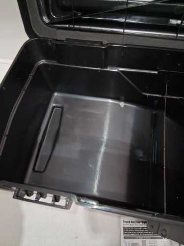 A-Premium Truck Bed Storage Box Toolbox for select gmc and chevy models - black (model:PTB003) image 7