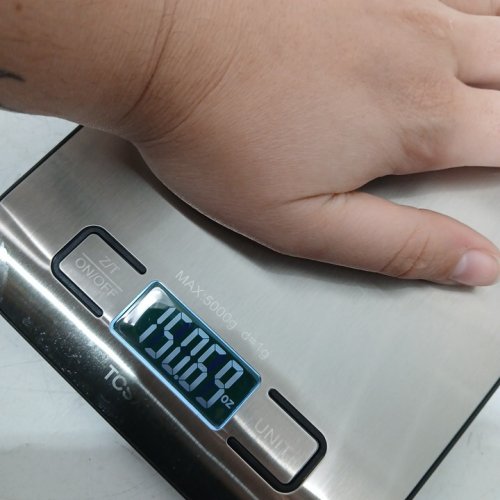 digital/electronic kitchen scale - silver image 4