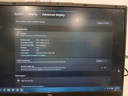 Samsung 27" 1800R Curved Monitor 4ms Freesync Super Slim Design (MODEL: LC27F396FHNXZA) image 4