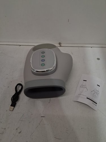 smart hand massager with heat and compression - 3 modes and 5 temperatures - 5 levels of intensity - air bag massager (model:B0G6RNHNPW) image 3