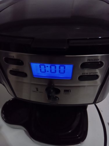 HAMILTON BEACH 2-WAY PROGRAMMABLE COFFEE MAKER - 12 CUP - BLACK (MODEL: 47500J) image 9