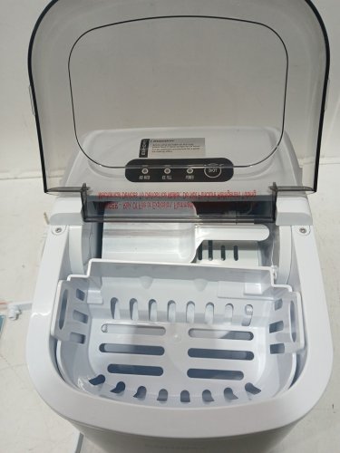 EUHOMY auto-clean countertop ice cube maker - makes 26lbs/day - WHITE (MODEL:IM-06B) image 5