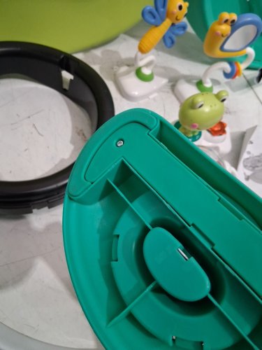 Bright Starts Bounce Bounce Baby 2-in-1 Activity Center Jumper and Table - 6m+ - Playful Pond Green (MODEL: 11565) image 5