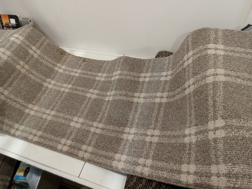 BALDOSA DECORATIVE INDOOR RUNNER RUG CARPET - 23.5" x 72" - grey/white (STYLE: 2238546) image 2