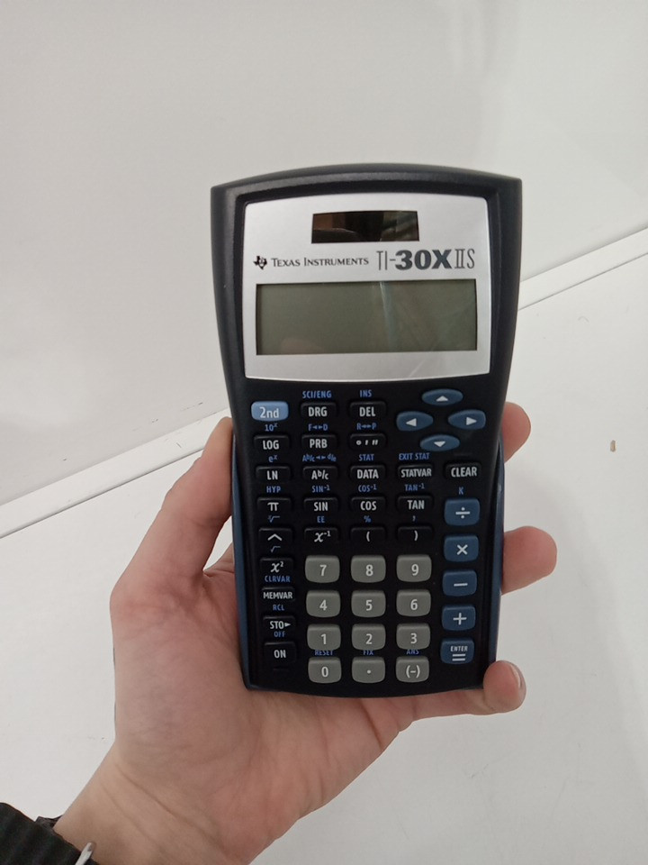 texas instruments fundamental scientific calculator - 2-line display - Black (model: TI-30XIIS) image 4