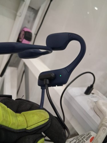 sANOTO bone conduction Wireless bluetooth headphones - IP68 Waterproof & Sweatproof - navy ( model: X2) image 4