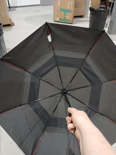 SHED RAIN Windpro Arc Umbrella - 46" - Black (Model: 1550207) image 2