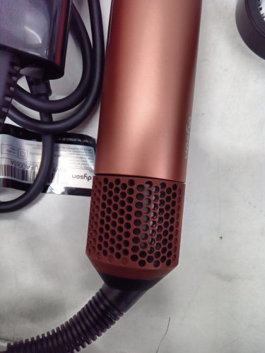 6PC DYSON i.d curly + coily airwrap multi styler and hair dryer with bluetooth - amber silk ( model: hs08) image 10