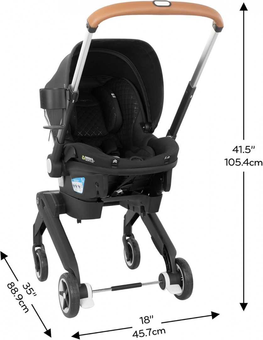 Evenflo Shyft DualRide Infant Car Seat and Stroller Combo - Black (model: cs150112310c) image 2