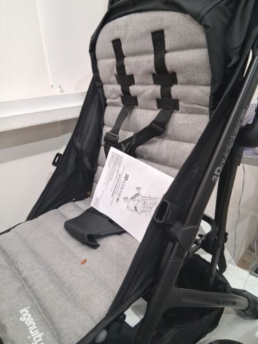 Summer by Ingenuity 3Dquickclose CS+ Compact one touch Folding Stroller - 50LBS max - GREY/BLACK (MODEL: 31900) image 4