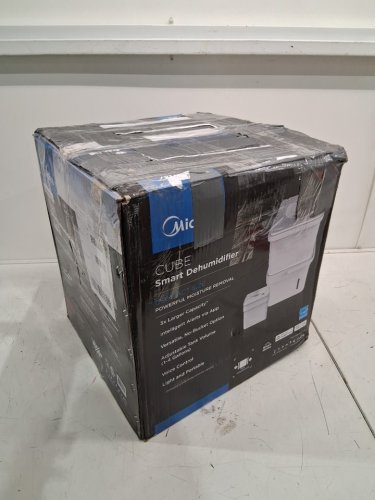 Midea cube smart wifi dehumidifier, compatible with alexa - 50 pint - 4,500 sq. ft - white (model: mad50s1qwt-A) image 4