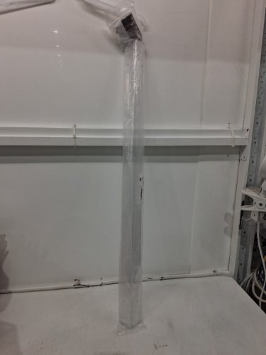 2pk Frychee Self-Adhesive PvC Corner wall Guards - 1" x 35" - clear (model: rskj) image 2