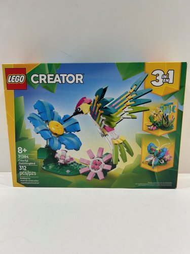 312pc Lego - creator - colorful hummingbird **3 in 1** (31384) image 3