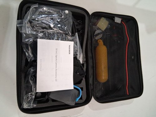 neewer 50-in-1 action camera accessory kit for various GoPro models (model: 10101704) image 2