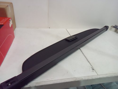 Rear Trunk Shade/cargo cover - 52" x 37" - black image 3