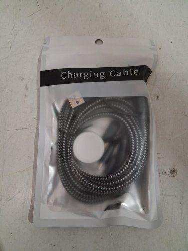 6-IN-1 BRAIDED MULTI-CHARGING CABLE - 6FT - BLACK/GREY image 3