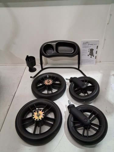 evenflo Pivot Xpand NXT stroller-lightweight & modular-55lbs max-Coal Black(model: st200412579) image 3
