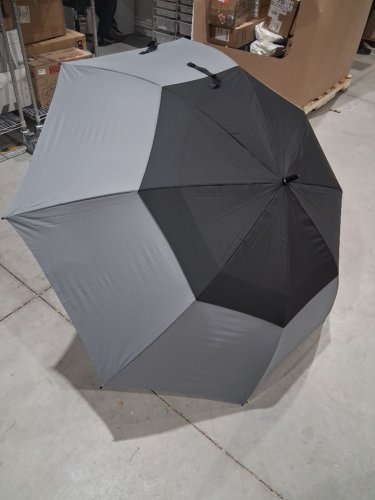 SHEDRAIN active golf umbrella - 3ft -black/grey image 5