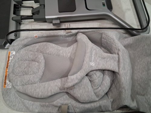 ERGOBABY EVOLVE 3-IN-1 ADJUSTABLE BABY BOUNCER seat FOR NEWBORNS TO TODDLERS - UPTO 20LBS - light grey (model: EVLBNCLTGRYNA) image 3