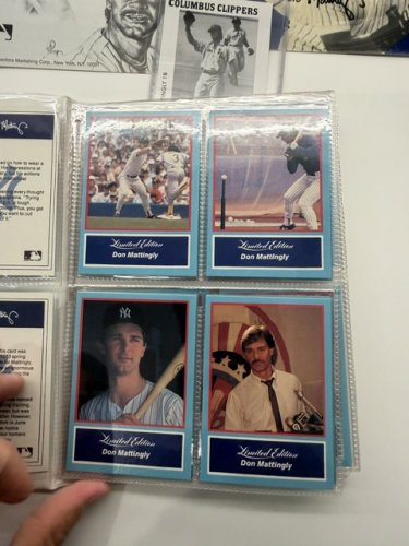 Don Mattingly 1989 Card set the Don Mattingly Story image 4