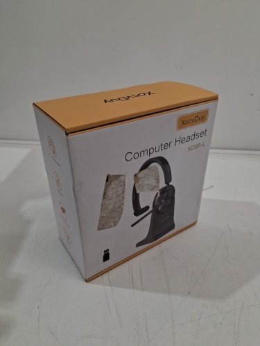 xocvduy wireless computer headset - 40-hour playtime - black (model: xd85-l) image 3
