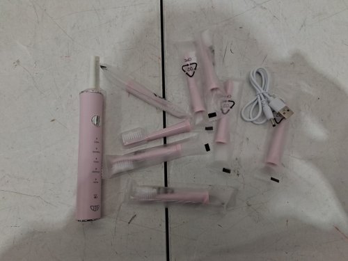 jtf rechargeable sonic electric toothbrush - pink (model: j40) image 3