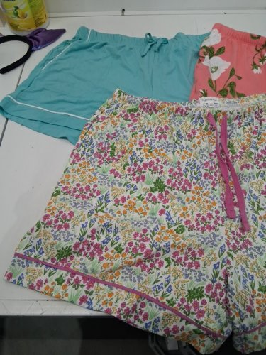 3 ASSORTED PAJAMA SHORTS - LARGE - ASSORTED PATTERNS image 2